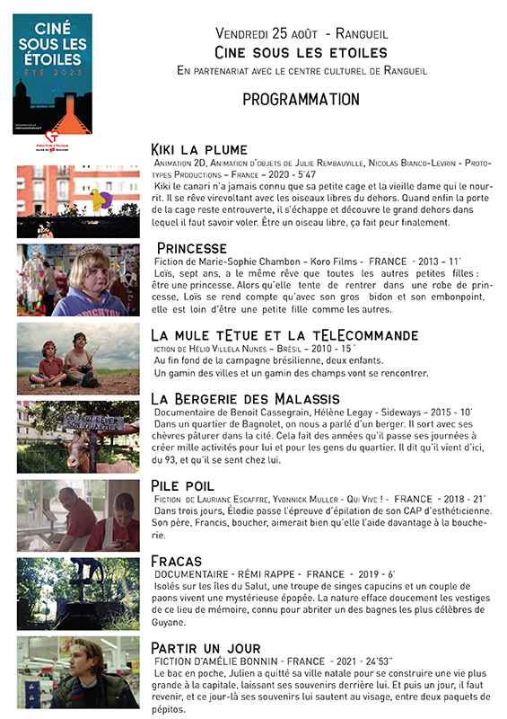 Prog film - Rangueil
